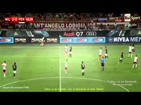 AC Milan vs Perugia 2-0   —– Full match    Coppa Italia 2015                17-08 2015 HD