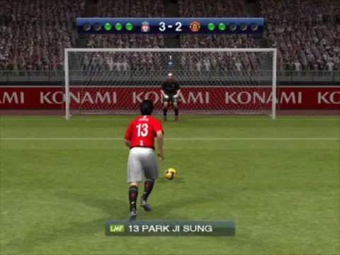 PES 2009 – Liverpool vs Manchester United Penalty Shootout.