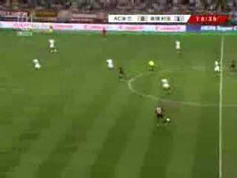 Supercopa de Europa 2007 Sevilla 3 – Milan 1 goals