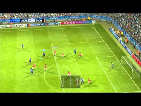 PES 2012 FINAL UEFA CHAMPIONS LEAGUE MAN UTD VS AC MILAN – ESTRELLA