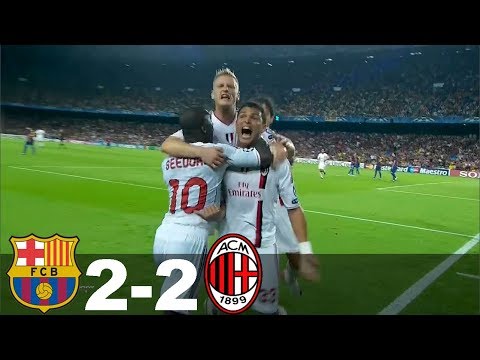 Barcelona vs AC Milan (2-2) UCL 2011/2012 – Goals and highlights