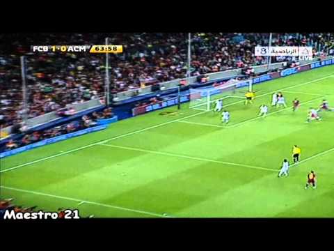 Highlights Barcelona 1-1 AC Milan – 25-08-2010