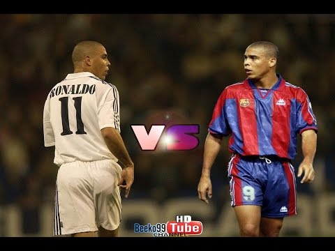 Ronaldo Barcelona vs Ronaldo Real Madrid ● Best Goals & Skills Ever ●