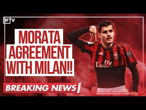 ALVARO MORATA • VERY CLOSE TO JOINING AC MILAN!! • AC MILAN TRANSFER NEWS