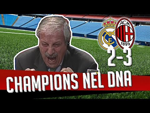 Direttastadio 7Gold – IL MILAN HA LA CHAMPIONS NEL DNA (REAL MADRID 2 – 3 MILAN)