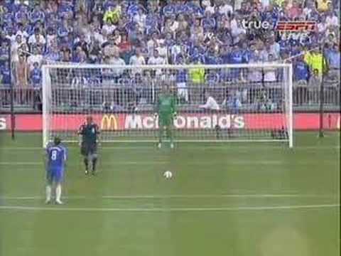 Man United – Chelsea shootout community shield 2007