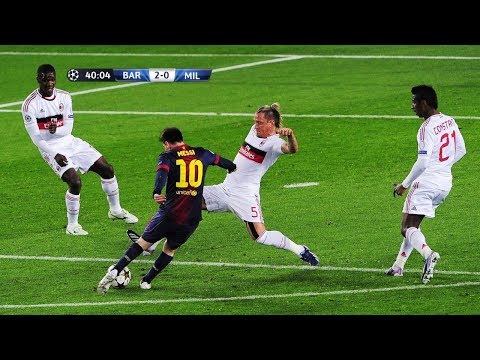 Lionel Messi vs AC Milan (UCL) (Home) 2012-13 English Commentary HD 720p