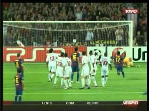 barcelona vs milan 13/09/2011 champions league