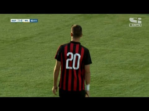 Daniel Maldini vs Napoli (Debut for AC Milan Primavera) 14.09.2018