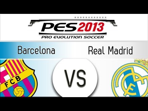 [TTB] PES 2013 Barcelona Vs Real Madrid – Playthrough Commentary, Superstar Difficulty