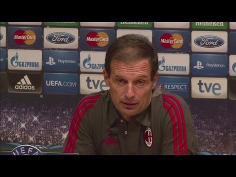 Barcelona v AC Milan (agg. 0-2) – Champions League – Allegri wary of Barca threat