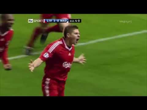 Liverpool vs Real Madrid 4-0 All Goals & Highlights (UCL 2009)