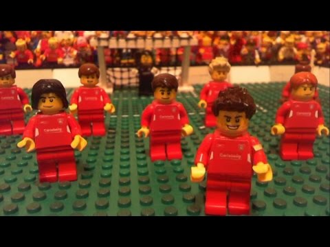 Steven Gerrard goal vs AC Milan for Liverpool in LEGO Champions League 2005 Final