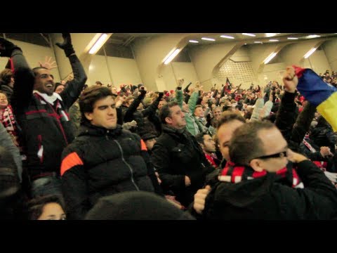 [HD] AC MILAN vs Barcelona FC 2-0 Crowd POV Goals Highlights (20/2/2013) UEFA Champions League