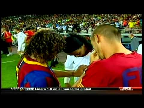 Barcelona (4) 1-1 (2) AC Milan Amistoso 08/25/2010 Trofeo Joan Gamper 2010