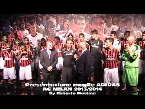 Presentazione squadra AC Milan 2013/2014