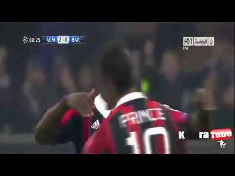 Ac Milan vs Barcalona (2-0) UEFA Champions League 2012-2013