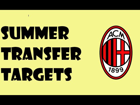 AC Milan Summer Transfer Targets 2014