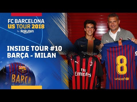 INSIDE TOUR #10 | AC Milan vs FC Barcelona