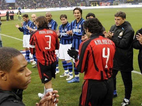 تصفيق لاعبي الإنتر للميلان AC Milan Players receives applause from Inter