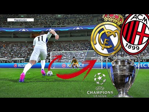 CHAMPIONS LEAGUE AC Milan vs Real madrid ¿YOSHITO FICHARÁ POR EL R.MADRID? | PES 2017 BAL