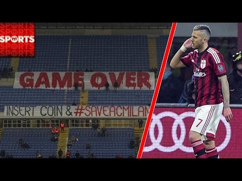 AC Milan Fans Boycott Club | Ultras Turn Back On Berlusconi