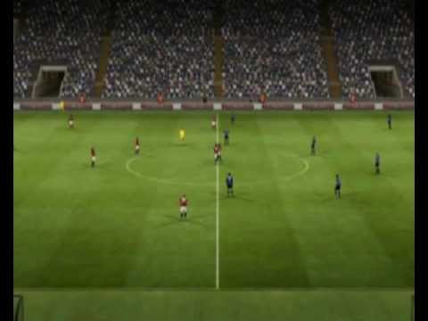 PES 2012 Demo 1 Gameplay Test #1 (AC Milan Vs. Man. United)