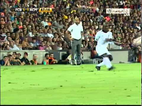 FC Barcelona 1-1 AC Milan, Juan Gamper trophy, 25/8/2010