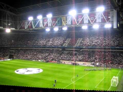 28/09/2010, Amsterdam Arena: Ajax – Milan 1-1 – Ajax supporters