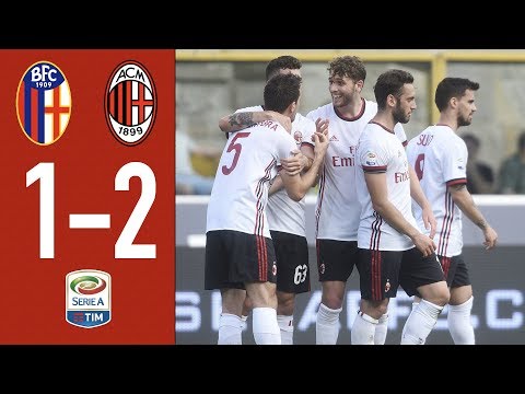 Highlights Bologna 1-2 AC Milan – Serie A 2017/2018