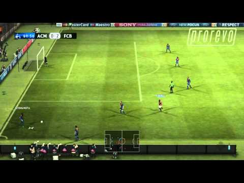 PES 2012 – AC Milan vs. FC Barcelona *Superstar* (Review Code) HD #2/2