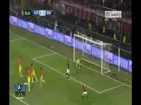 اهداف اي سي ميلان على برشلونة 2013 AC Milan vs Barcelona  20.02.2013