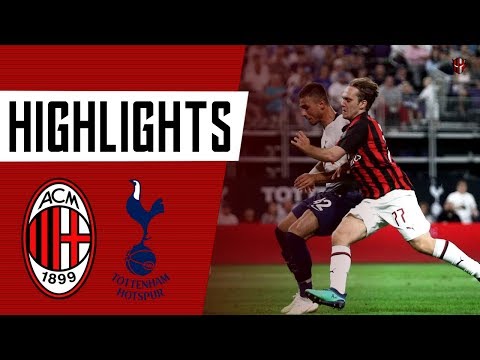 Highlights : AC Milan 0-1 Tottenham  –  ICC 2018