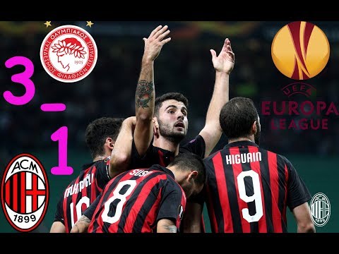 HIGHLIGHS OLYMPIAKOS 3 – 1 AC MILAN