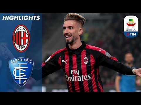 Milan 3-0 Empoli | Castillejo Completes Thumping Win For Hosts | Serie A