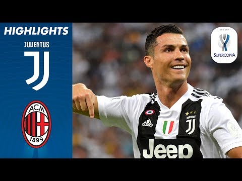 Juventus 1-0 Milan | Ronaldo Scores to Win First Trophy with Juve! | Supercoppa Final 18/19