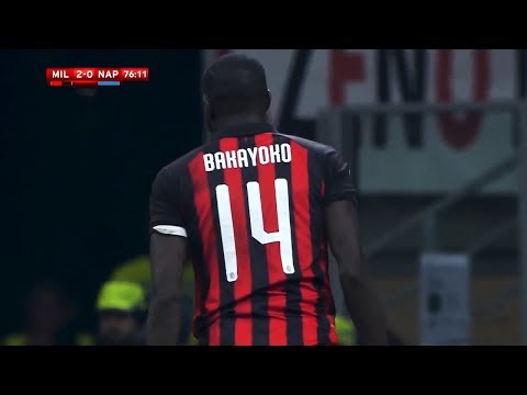 BAKAYOKO vs Napoli – (29/01/2019) – Coppa Italia 2018/2019 [HD]