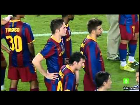 FC Barcelona 1-1(3-1) AC Milan (25.08.2010) All Goals and PK