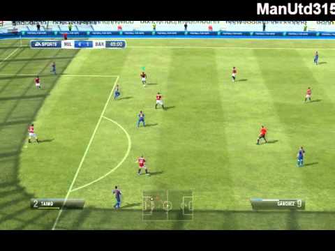 FIFA 12 Demo-AC Milan Vs Barcelona