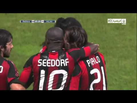 Pirlo Goal vs Parma 0-1 AC Milan HD 02-10-2010 – G8G7.COM