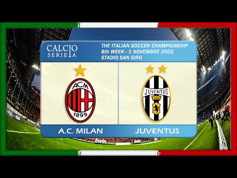 Serie A 2003-04, AC Milan – Juve (Full, RU)