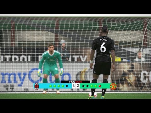 Ac Milan vs Manchester United I Penalty Shootout