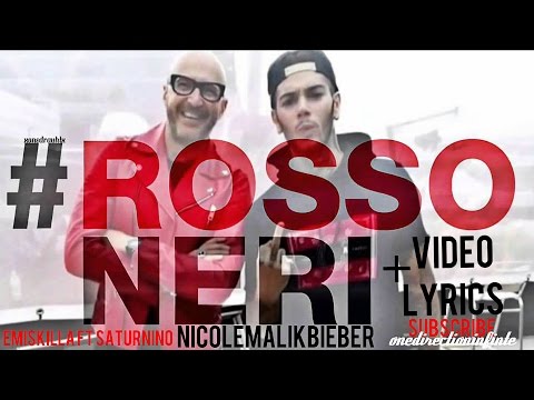 Emis Killa, Saturnino #RossoNeri ACMILAN [VIDEO + LYRICS].