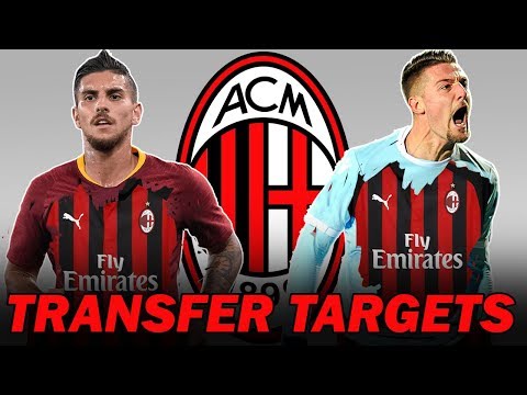 10 AC Milan Transfer Summer Targets 2019