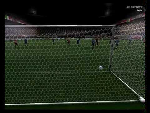 Fifa 2004 AC Milan Vs InterMilan Gameplay