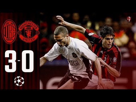 AC Milan 3-0 Manchester United I AC Milan Legends I Champions League 2006/07