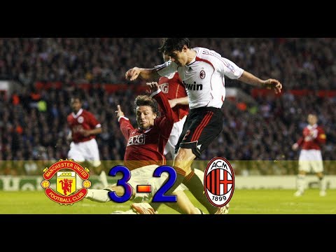 Manchester United 3-2 AC Milan 2007 || Bán kết C1