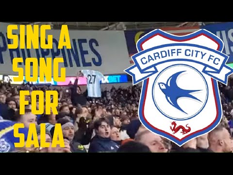 Sing a song for Sala – final minutes of Cardiff city's win Vs Bournemouth.