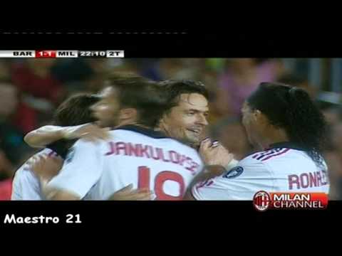 Super Pippo inzaghi Goal on Barcelona – 25/08/2010