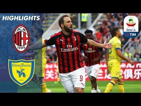 Milan 3-1 Chievo | Higuain Double Sees Rossoneri Past Chievo | Serie A